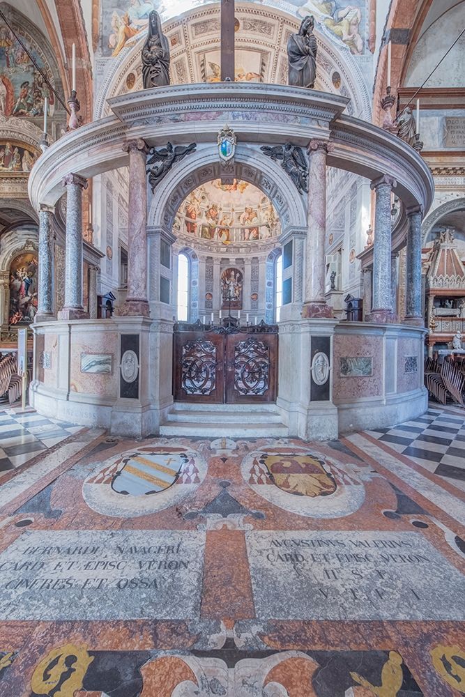 Italy-Verona Verona Cathedral-built in the 12th century